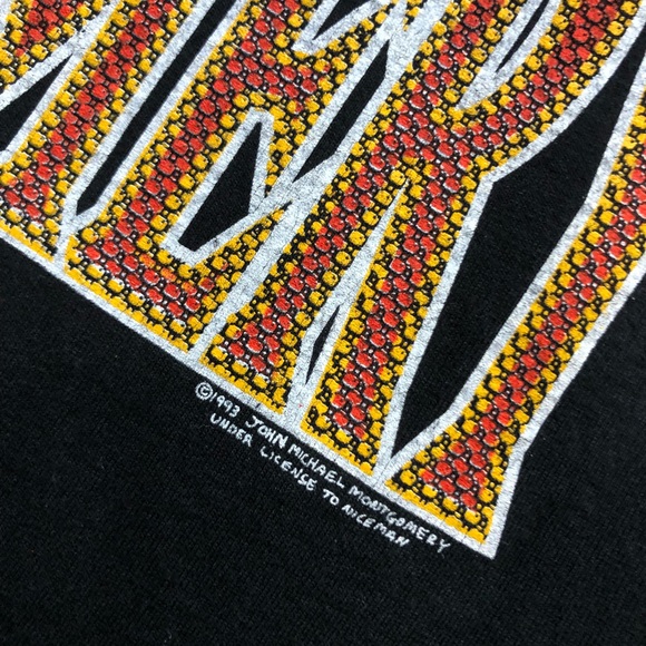 Vintage 1994 John Michael Montgomery Tour Tee - Picture 3 of 5